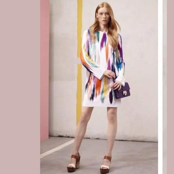 Missoni Painted Intarsia Knit Shift Dress - Picture 3 of 8